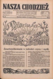 Nasza Chodzież: dziennik poświęcony obronie interesów narodowych na zachodnich ziemiach Polski 1933.04.16 R.4 Nr89