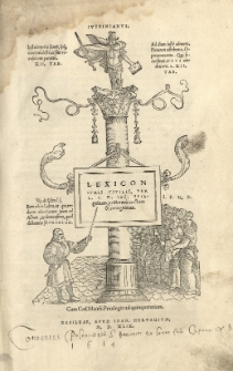 Lexicon iuris civilis, per C.V.D. Iac. Spiegelium, postremo auctum et récognitum