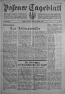 Posener Tageblatt 1937.01.01 Jg.76 Nr1