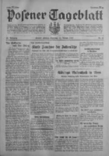 Posener Tageblatt 1937.01.17 Jg.76 Nr13