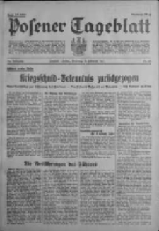 Posener Tageblatt 1937.02.02 Jg.76 Nr26