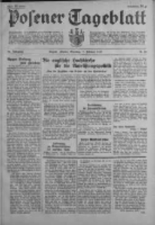 Posener Tageblatt 1937.02.07 Jg.76 Nr30