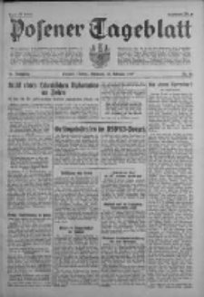 Posener Tageblatt 1937.02.10 Jg.76 Nr32