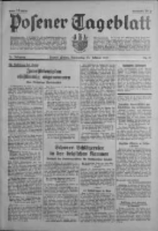 Posener Tageblatt 1937.02.11 Jg.76 Nr33