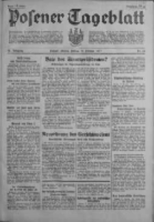 Posener Tageblatt 1937.02.12 Jg.76 Nr34