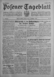 Posener Tageblatt 1937.02.18 Jg.76 Nr39