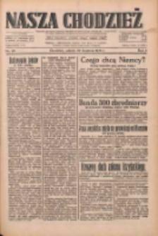 Nasza Chodzież: dziennik poświęcony obronie interes&oacute;w narodowych na zachodnich ziemiach Polski 1933.04.22 R.4 Nr93