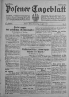 Posener Tageblatt 1937.04.08 Jg.76 Nr79