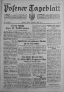 Posener Tageblatt 1937.04.09 Jg.76 Nr80