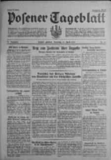 Posener Tageblatt 1937.04.13 Jg.76 Nr83