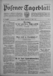 Posener Tageblatt 1937.04.17 Jg.76 Nr87