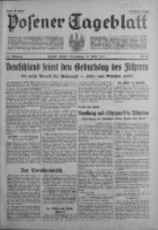 Posener Tageblatt 1937.04.22 Jg.76 Nr91
