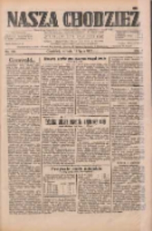 Nasza Chodzież: dziennik poświęcony obronie interes&oacute;w narodowych na zachodnich ziemiach Polski 1933.07.15 R.4 Nr160