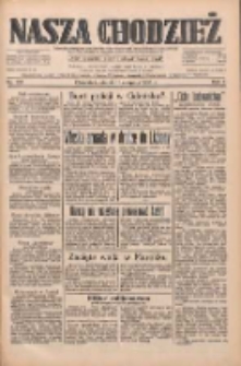 Nasza Chodzież: dziennik poświęcony obronie interes&oacute;w narodowych na zachodnich ziemiach Polski 1933.08.11 R.4 Nr183