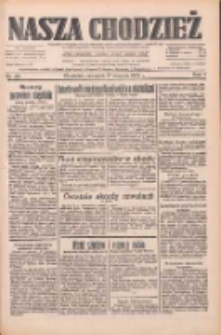 Nasza Chodzież: dziennik poświęcony obronie interes&oacute;w narodowych na zachodnich ziemiach Polski 1933.08.17 R.4 Nr187