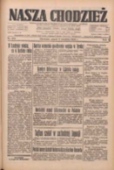 Nasza Chodzież: dziennik poświęcony obronie interes&oacute;w narodowych na zachodnich ziemiach Polski 1933.09.08 R.4 Nr206