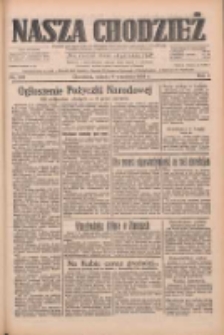 Nasza Chodzież: dziennik poświęcony obronie interesów narodowych na zachodnich ziemiach Polski 1933.09.09 R.4 Nr207