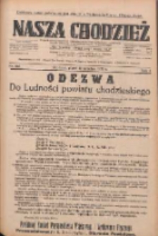 Nasza Chodzież: dziennik poświęcony obronie interes&oacute;w narodowych na zachodnich ziemiach Polski 1933.09.15 R.4 Nr212