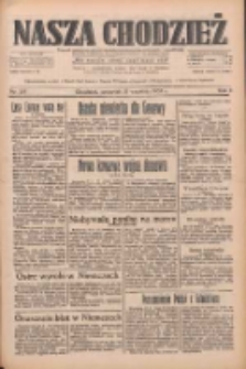 Nasza Chodzież: dziennik poświęcony obronie interesów narodowych na zachodnich ziemiach Polski 1933.09.21 R.4 Nr217