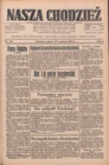 Nasza Chodzież: dziennik poświęcony obronie interes&oacute;w narodowych na zachodnich ziemiach Polski 1933.09.23 R.4 Nr219