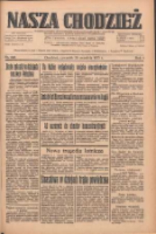 Nasza Chodzież: dziennik poświęcony obronie interes&oacute;w narodowych na zachodnich ziemiach Polski 1933.09.28 R.4 Nr223
