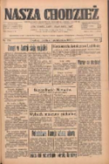 Nasza Chodzież: dziennik poświęcony obronie interes&oacute;w narodowych na zachodnich ziemiach Polski 1933.10.01 R.4 Nr226