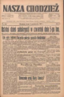 Nasza Chodzież: dziennik poświęcony obronie interes&oacute;w narodowych na zachodnich ziemiach Polski 1933.10.04 R.4 Nr228