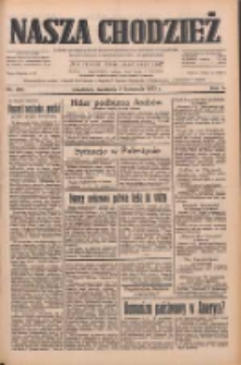 Nasza Chodzież: dziennik poświęcony obronie interesów narodowych na zachodnich ziemiach Polski 1933.11.05 R.4 Nr255