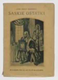 Saskie ostatki : (August III)