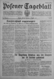 Posener Tageblatt 1937.08.01 Jg.76 Nr173