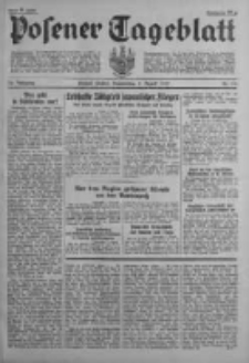 Posener Tageblatt 1937.08.05 Jg.76 Nr176