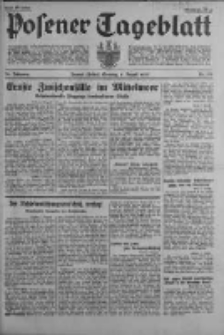 Posener Tageblatt 1937.08.08 Jg.76 Nr179