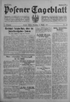Posener Tageblatt 1937.08.10 Jg.76 Nr180