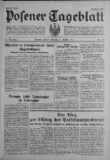 Posener Tageblatt 1937.08.17 Jg.76 Nr186