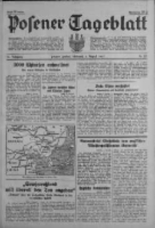 Posener Tageblatt 1937.08.04 Jg.76 Nr175