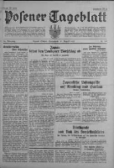 Posener Tageblatt 1937.08.21 Jg.76 Nr190