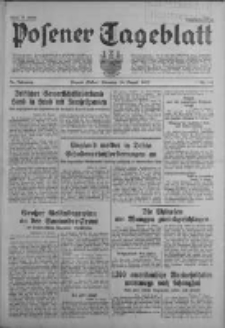 Posener Tageblatt 1937.08.24 Jg.76 Nr192