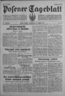Posener Tageblatt 1937.08.26 Jg.76 Nr194