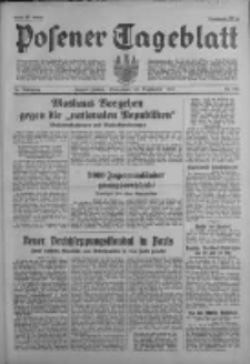 Posener Tageblatt 1937.09.25 Jg.76 Nr220