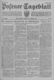 Posener Tageblatt 1937.11.06 Jg.76 Nr255