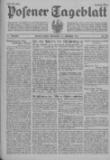 Posener Tageblatt 1937.11.27 Jg.76 Nr272
