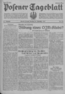 Posener Tageblatt 1937.11.30 Jg.76 Nr274