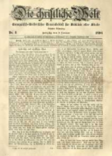 Die Christliche Welt: evangelisch-lutherisches Gemeindeblatt für Gebildete aller Stände. 1896.01.09 Jg.10 Nr.2