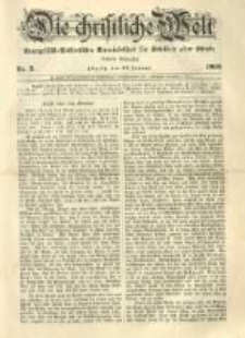 Die Christliche Welt: evangelisch-lutherisches Gemeindeblatt f&uuml;r Gebildete aller St&auml;nde. 1896.01.30 Jg.10 Nr.5