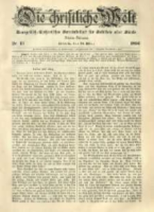 Die Christliche Welt: evangelisch-lutherisches Gemeindeblatt f&uuml;r Gebildete aller St&auml;nde. 1896.03.26 Jg.10 Nr.13