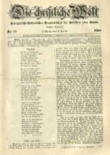 Die Christliche Welt: evangelisch-lutherisches Gemeindeblatt für Gebildete aller Stände. 1896.04.02 Jg.10 Nr.14
