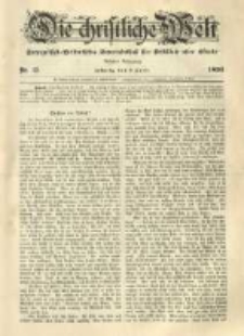 Die Christliche Welt: evangelisch-lutherisches Gemeindeblatt f&uuml;r Gebildete aller St&auml;nde. 1896.04.09 Jg.10 Nr.15