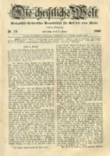 Die Christliche Welt: evangelisch-lutherisches Gemeindeblatt für Gebildete aller Stände. 1896.06.11 Jg.10 Nr.24