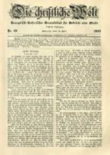 Die Christliche Welt: evangelisch-lutherisches Gemeindeblatt f&uuml;r Gebildete aller St&auml;nde. 1896.07.16 Jg.10 Nr.29