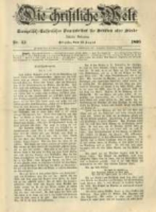 Die Christliche Welt: evangelisch-lutherisches Gemeindeblatt f&uuml;r Gebildete aller St&auml;nde. 1896.08.13 Jg.10 Nr.33